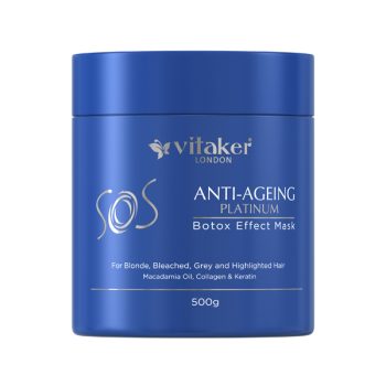 Vitaker SOS Anti-Ageing Platinum - Anti-yellow Botox Effect Mask - 500g