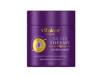 Vitaker SOS Silver Mask - For Bleached, Blonde and Highlighted Hair - 500g