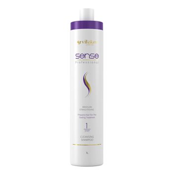 Vitaker Sense Brazilian Straightening Keratin Shampoo (Step 1) - 1l