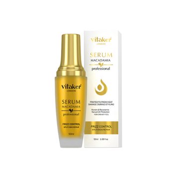 Vitaker Serum Macadamia - For All Hair Types - 50ml