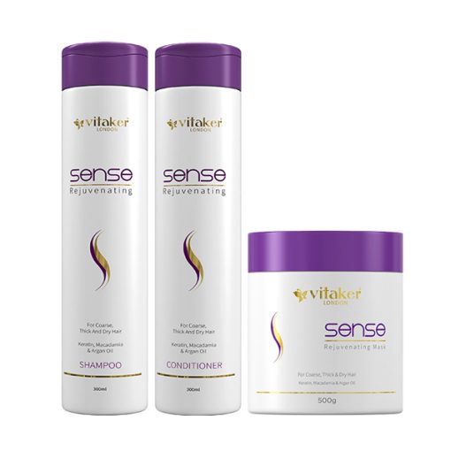 Vitaker Sense Rejuvenating Set - For Dry, Dehydrated and Frizzy Hair